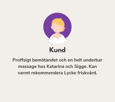 Professionell Massage i Växjö, Tingsryd, Ingelstad, Alvesta, Lessebo, Moheda, Vislanda, Lammhult | lyckefriskvard.se